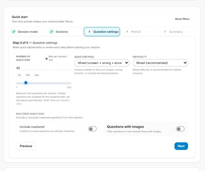فلاتر متقدمة وتخصيص كامل